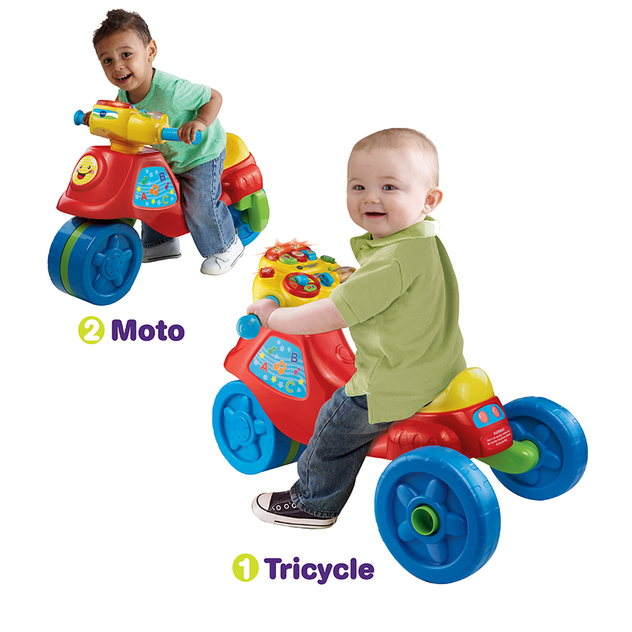Cyclomoto 2 en 1 Tricycle évolutif VTech